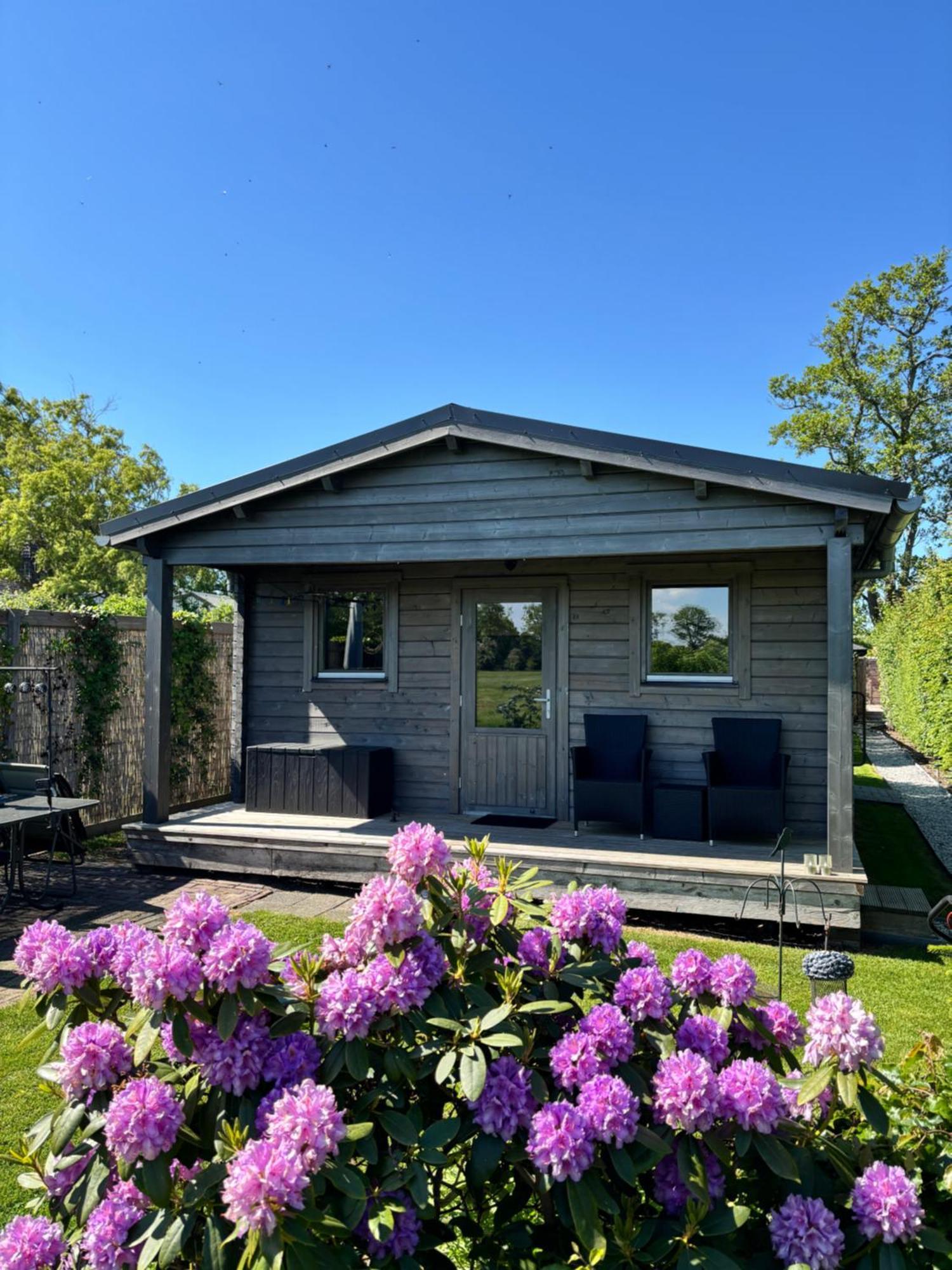 Chalet In Het Groen Met Airco Drachtstercompagnie Exterior foto
